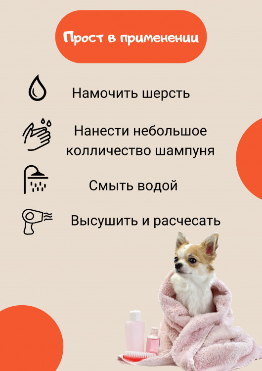 Dctr.Go Шампунь-бальзам для животных Sнampoo Therapy "Мультиуход" 1000 ml в Тольятти 